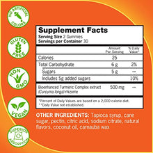 Load image into Gallery viewer, Turmeric Gummies, Qunol Gummy with 500mg Turmeric Curcumin, Joint Support Supplement, Ultra High Absorption, Helps Support an Active Lifestyle, Vegan, Gluten Free, 2 Month Supply (60 Count, Pack of 2)