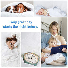 Load image into Gallery viewer, TEXARTIST Queen Size White Comforter Soft Quilted Down Alternative Duvet Insert with Corner Tabs, All Season, 4D Spiral Fiber, Machine Washable-88x88 inches,White