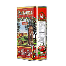 Load image into Gallery viewer, Partanna Extra Virgin Olive Oil, 101-Ounce Tin