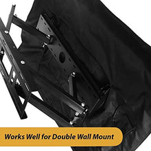 Load image into Gallery viewer, Lish Premium Waterproof Outdoor TV Cover 52 to 55 inches with Front Flap, Thick Fabric, Weatherproof Outdoor TV Enclosure for Outside Tv