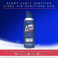 Load image into Gallery viewer, Lysol Air Sanitizer Spray, For Air Sanitization and Odor Elimination, White Linen Scent, 10 Fl. Oz (Pack of 3)