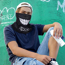 Load image into Gallery viewer, Bandana Face Mask, Neck Gaiter Skull Face Dust Scarf Covering Rave Mask