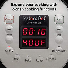 Load image into Gallery viewer, Instant Pot Air Fryer Lid 6 in 1, for the Pressure Cooker,6 Qt, 1500W