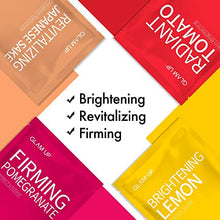 Load image into Gallery viewer, Sheet mask by Glam Up Facial Sheet Mask BTS 12 Combo (Pack of 12) - Face Masks Skincare, Hydrating Face Masks, Moisturizing, Brightening and Soothing, Beauty Mask For All Skin Type
