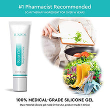 Load image into Gallery viewer, LUXROS Advanced Surgical Scar Remover Gel for Old and New Scars - Medical Grade Silicone Gel to Remove Scars from Surgery, Injury, Burns, Acne - 25g - Reduces Appearance of Keloid Scars