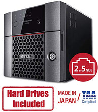 Load image into Gallery viewer, BUFFALO TeraStation 3220DN 2-Bay Desktop NAS 4TB (2x2TB) with HDD NAS Hard Drives Included 2.5GBE / Computer Network Attached Storage / Private Cloud / NAS Storage/ Network Storage / File Server