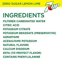 Load image into Gallery viewer, Diet 7UP Lemon Lime Soda, Zero Calories and Caffeine Free, 12 Fl Oz Cans (pack of 12)