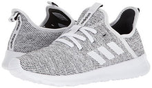 Load image into Gallery viewer, adidas womens Cloudfoam Pure Running Shoe, White/White/Black, 8.5 US