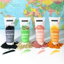 Load image into Gallery viewer, Freeman Beauty Exotic Blends Face Mask Variety Set with Clay, Peel-Off, Gel + Cream Facial Masks, Skin Care for Women, 4pk Tubes