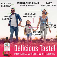 Load image into Gallery viewer, Multivitamin | Multivitamin for Women, Men & Kids | Liquid Vitamins for Adults & Kids | Immune Support Supplement | Energy Support | Beauty Booster | Vegan | Non-GMO | Gluten Free | 32 Servings