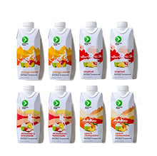 Load image into Gallery viewer, Greater Than - Hydration for Pregnant and Breastfeeding Moms - Fruit Infused Coconut Water - No Added Sugar. All Natural Lactation Support - Ditch the Cookies & Teas - Variety Pack of 8 - 11.2oz