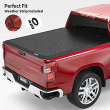 Load image into Gallery viewer, oEdRo Soft Tri-Fold Truck Bed Tonneau Cover Compatible with 2009-2023 Dodge Ram 1500 (Inclu. Classic & New), Fleetside 5.6 Ft Bed w/o Ram Box