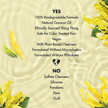 Load image into Gallery viewer, Love Beauty And Planet Hope and Hair Repair Sulfate-Free Shampoo for Split Ends and Damaged Hair Coconut Oil & Ylang Ylang Vegan Hair Repair Treatment 13.5 oz