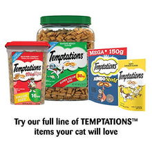 Load image into Gallery viewer, TEMPTATIONS MIXUPS Crunchy and Soft Cat Treats Surfer's Delight Flavor, 16 oz. Tub