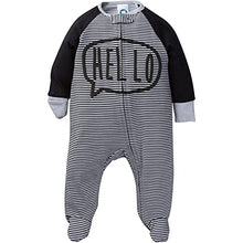 Load image into Gallery viewer, Gerber Baby Boys' 4 Pack Sleep 'N Play Footie, Star, 6-9 Months