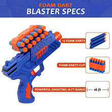 Load image into Gallery viewer, Digital Shooting Targets with Foam Dart Toy Shooting Blaster , 4 Targets Auto Reset Electronic Scoring Toys, Shooting Toys for Age of 5 6 7 8 9 10+ Years Old Kid Boys Girls, Compatible with Nerf Toys
