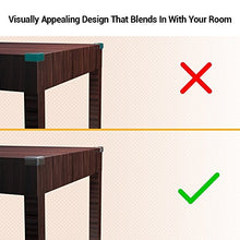 Load image into Gallery viewer, Clear Edge Bumpers (20-Pack) Corner Protectors for Baby Safety from Table Corners, Best High Resistant Furniture Corner Bumper, Child Proof Rubber Cabinet Cushion Cover, Plastic Covers