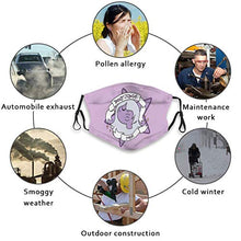 Load image into Gallery viewer, Amethyst-Don'T Judge Me Creative Funny Pm2.5 Fives-Layer Non-Woven Fabric Meltblown Fabric Replaceable Filter Elements