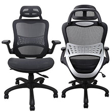 Load image into Gallery viewer, Ergonomic Office Chair, Weight Capacity Over 250Ibs Passed BIFMA,Breathable High Back Mesh Office Chairs,Adjustable Headrest,Backrest and Flip-up Armrests,Executive Office Chair for Height Under 5'11