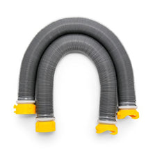 Load image into Gallery viewer, Camco 39666 Deluxe 20' Sewer Hose Kit with Swivel Fittings and Wye Connector - Ready To Use Kit Complete with Sewer Wye and Elbow Fittings, Hoses, and Storage Caps