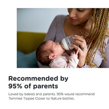 Load image into Gallery viewer, Tommee Tippee Closer To Nature Baby Bottles Slow Flow Breast-Like Nipple With Anti-Colic Valve (9oz, 4 Count)