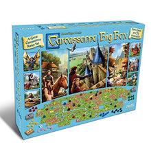 Load image into Gallery viewer, Carcassonne Board Game Big Box (BASE GAME & 11 EXPANSIONS) | Family Board Game | Board Game for Adults and Family | Medieval Strategy Board Game | Ages 7 and up | 2-6 Players | Made by Z-Man Games