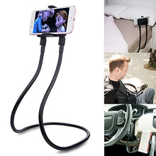 Load image into Gallery viewer, B-Land Cell Phone Holder, Universal Mobile Phone Stand, Lazy Bracket, DIY Flexible Mount Stand with Multiple Function (Black)