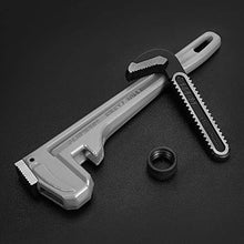 Load image into Gallery viewer, DURATECH 3-Piece Heavy Duty Aluminum Straight Pipe Wrench Set, 10", 14", 18", Adjustable Plumbing Wrench Set, Drop Forged, Exceed GGG standard