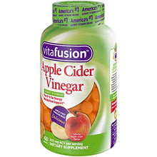 Load image into Gallery viewer, Vitafusion Apple Cider Vinegar Gummy Vitamins, 60ct