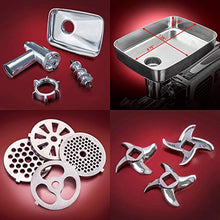 Load image into Gallery viewer, The Powerful STX Turboforce Classic 3000 Series Electric Meat Grinder & Sausage Stuffer: 4 Grinding Plates, 3 - S/S Blades, Sausage Tubes & Kubbe Maker. 2 Free Meat Claws & 3 in 1 Burger-Slider Maker!