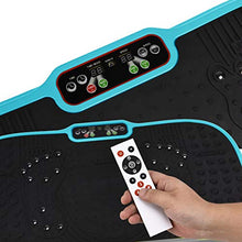 Load image into Gallery viewer, MUCHOO Vibration Plate Fitness Machine Whole Body Workout Platform Machine w/Loop Bands Body Slimmer Weight Loss and Home Training & Exercise Blue
