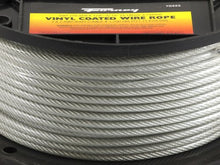 Load image into Gallery viewer, Forney 70452 Wire Rope, Vinyl Coated Aircraft Cable, 250-Feet-by-1/8-Inch thru 3/16-Inch