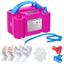 Load image into Gallery viewer, Growsun Balloons Pump Kit Electric Balloon Garland Arch Kit Air Blower Inflator for Party Decoration w/Ballons Tape Strip
