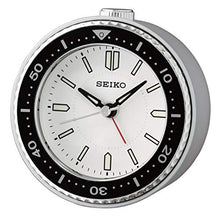 Load image into Gallery viewer, SEIKO Mai Alarm Clock, Silver
