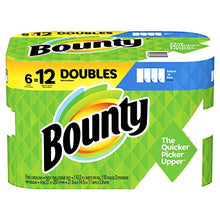 Load image into Gallery viewer, Bounty 74728 Select-a-Size Paper Towels, 2-Ply, White, 5.9 x 11, 83 Sheets/Roll, 8 Rolls/CT