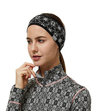Load image into Gallery viewer, Womens 100% Merino Wool Ponytail Headband 420g Ear Warmer Men Merino Wool Head Band Winter Running