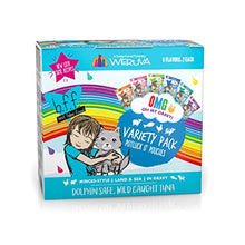 Load image into Gallery viewer, B.F.F. Omg - Best Feline Friend Oh My Gravy!, Variety Pack, Potluck O' Pouches, Wet Cat Food By Weruva, 2.8Oz Pouches (Pack Of 12)