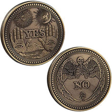 Load image into Gallery viewer, TOYSDONE Yes No Decision Maker Coin - Souvenir Coins - Yes No Coin - The Decision Coin - Metal Coins Collection - Decision Maker Coins - Double Sided Coin - Lucky Coin - Choice Coin - Collectors Coin