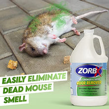 Load image into Gallery viewer, ZORBX Odor Eliminator Mega Bundle | Odor Remover (128 Oz), Spray Bottle (16 Oz), Value Pack (Pack of 3) and Pet Urine Odor & Stain Remover (24 Oz).