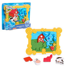 Load image into Gallery viewer, Just Play Blue’s Clues & You! Talking Build-a-Blue 9-Piece 3D Puzzle, Games and Toys for 3 Year Old Girls and Boys