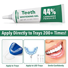 Load image into Gallery viewer, Advance+ Teeth Whitening Gel for Trays Refill Tube, 44% Carbamide Peroxide, 100ml (1 Tube = 33 Syringes!), Lasts 12 Months & Beyond, Free Pen Included!