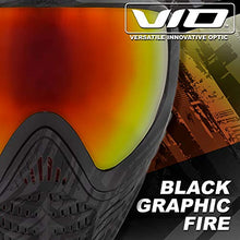Load image into Gallery viewer, Virtue VIO Contour II Thermal Paintball Goggles/Masks - Graphic Black Fire