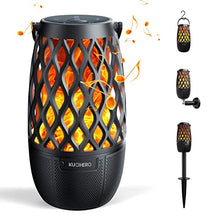 Load image into Gallery viewer, Outdoor Bluetooth Speakers, LED Atmosphere Speaker Portable Waterproof Party Speaker, Sync Up to 100 Speakers, BT5.0 Gift for Patio Garden Home Decorations, Wall Mount&Hook&Stake, 1 Pack