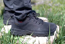 Load image into Gallery viewer, Wantdo Men's Waterproof Hiking Shoes Water Resistant Leather Boot Shoes Outdoor Trail Oxford Walking Shoes Black 10 M US