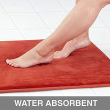 Load image into Gallery viewer, Genteele Bath Mats for Bathroom Non Slip - Teal 20" x 32" Memory Foam Bathroom Mat - Quick Dry Bath Mat