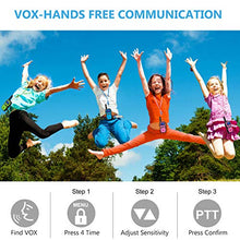 Load image into Gallery viewer, Wishouse 2 Rechargeable Walkie Talkie for Kids with Charger Battery,Family Walky Talky for Adult Cruise Ship, Outdoor Camping Hiking Fun Toys Birthday Xmas Gift for Girls Boys Blue