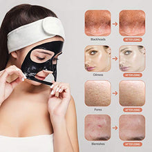 Load image into Gallery viewer, AsaVea Black Peel Off Mask with Brush,Blackhead Remover Charcoal Blackhead Remover, Deep Cleansing, Pore Shrinking, Acne and Oil Control, Anti Aging 80 gram