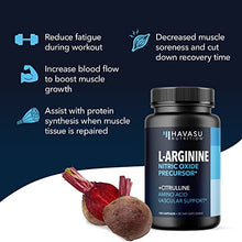 Load image into Gallery viewer, L Arginine Capsules Ultimate Supplement for Performance & Endurance with Added Vascular Support from Nitric Oxide (NO)