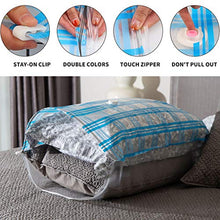 Load image into Gallery viewer, Storage Master Space Saver Bags, Vacuum Storage Bags for Travel & Home (8 Jumbo)