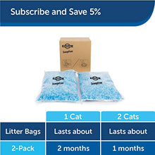 Load image into Gallery viewer, PetSafe ScoopFree Premium Blue Non Clumping Crystal Cat Litter, 2-Pack